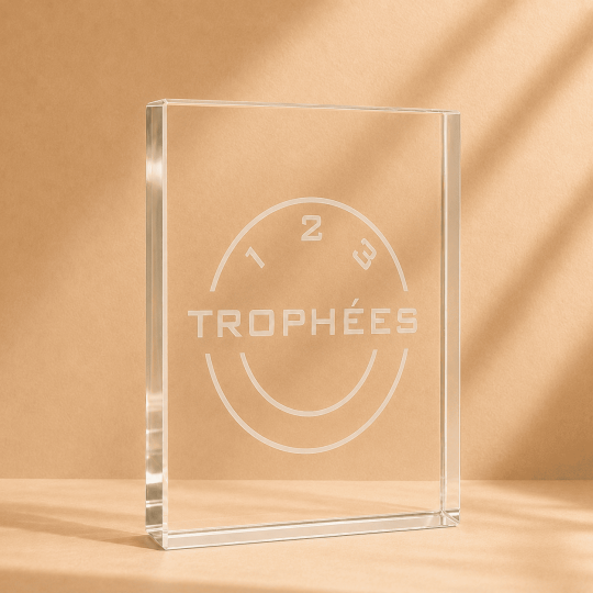 PLAQUE VERTICALE gravure