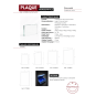 PLAQUE HORIZONTALE fiche produit