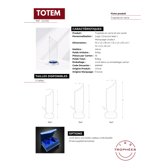 TOTEM fiche produit