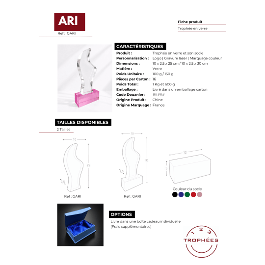 ARI fiche produit