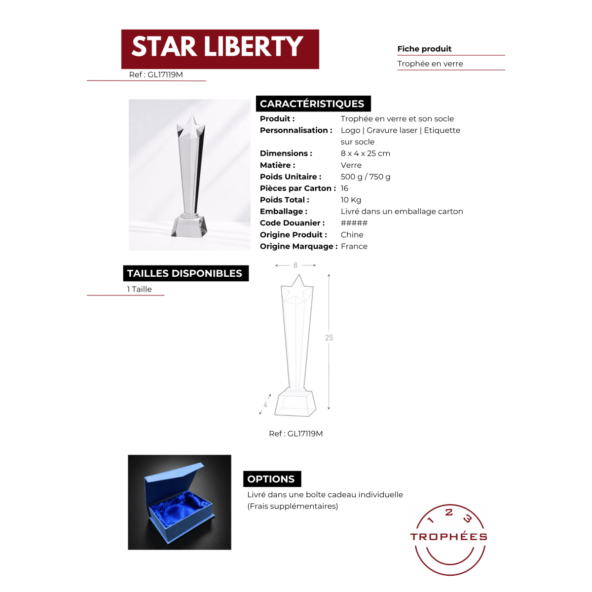 STAR LIBERTY fiche produit
