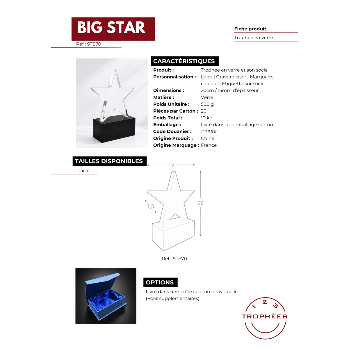 BIG STAR fiche produit