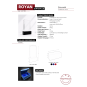 ROYAN avec socle fiche produit