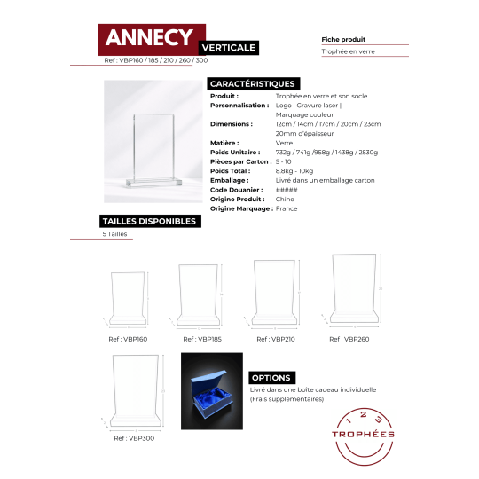 ANNECY fiche produit