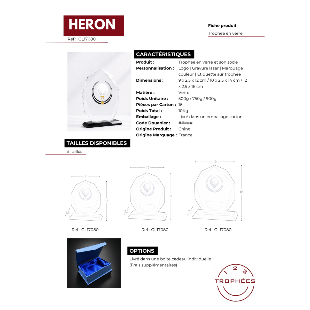 HERON fiche produit