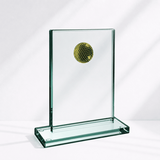 PODIUM GOLF doré vierge