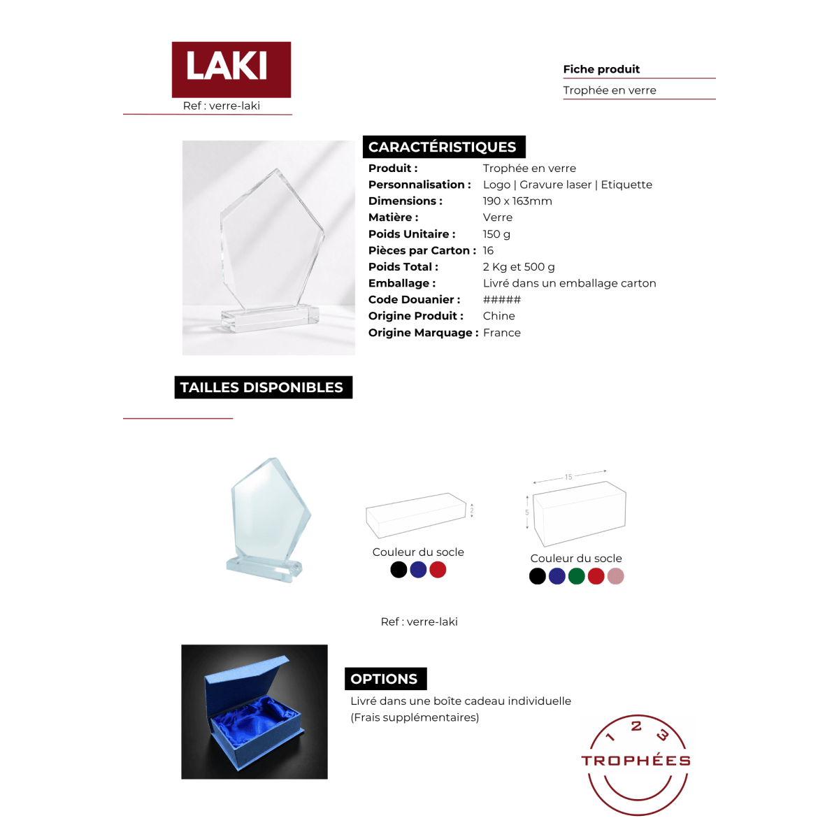 LAKI fiche produit