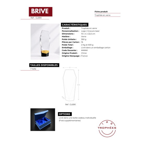 BRIVE fiche produit