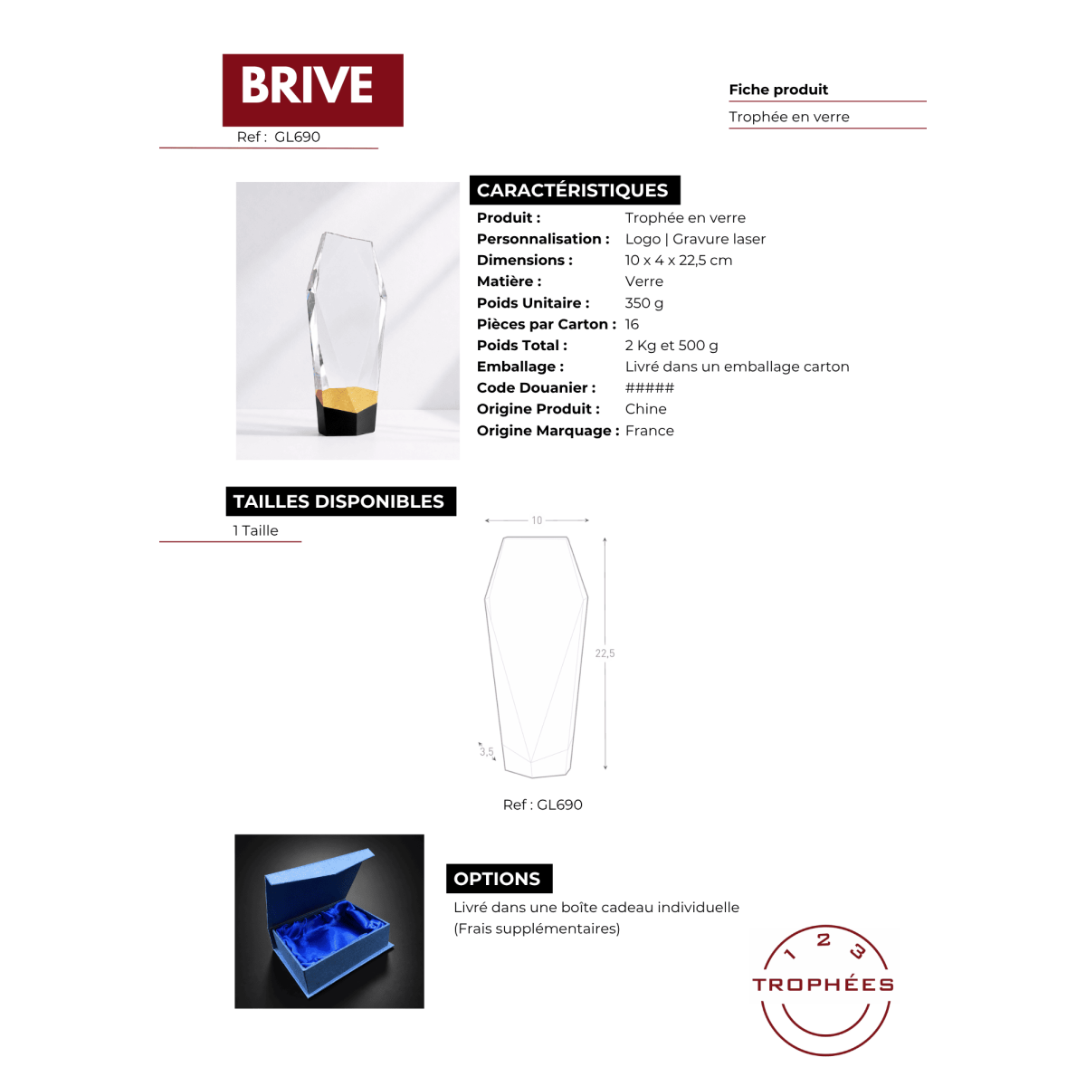 BRIVE fiche produit