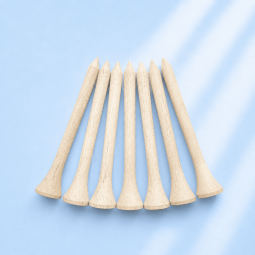 Tees en bois naturel