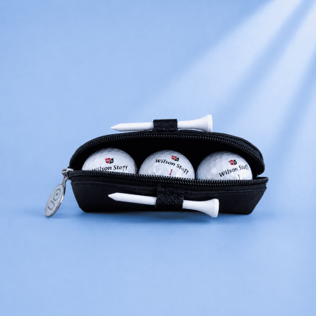 TROUSSE LEATHER NOIR