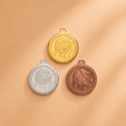 Médaille foot 50mm