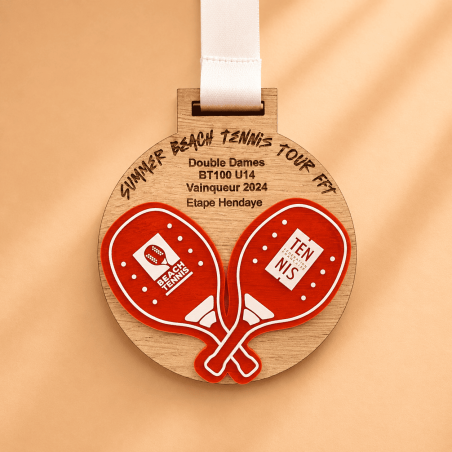 Médaille Summer Beach Tennis Tour FFT